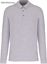 Polo Uomo Oeko Jersey Manica Lunga