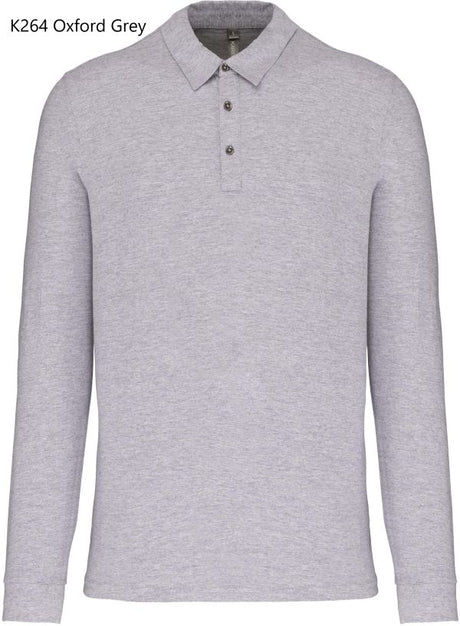 Polo Uomo Oeko Jersey Manica Lunga