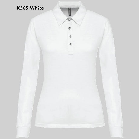 Polo Donna Oeko Jersey Manica Lunga