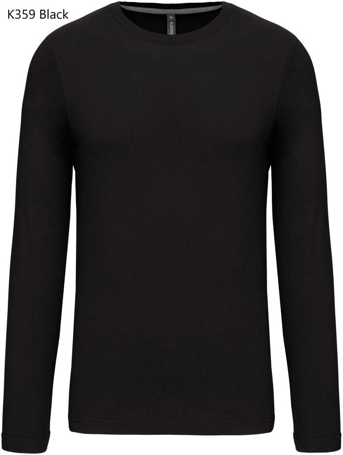T-Shirt Uomo Oeko Enzimi Manica Lunga