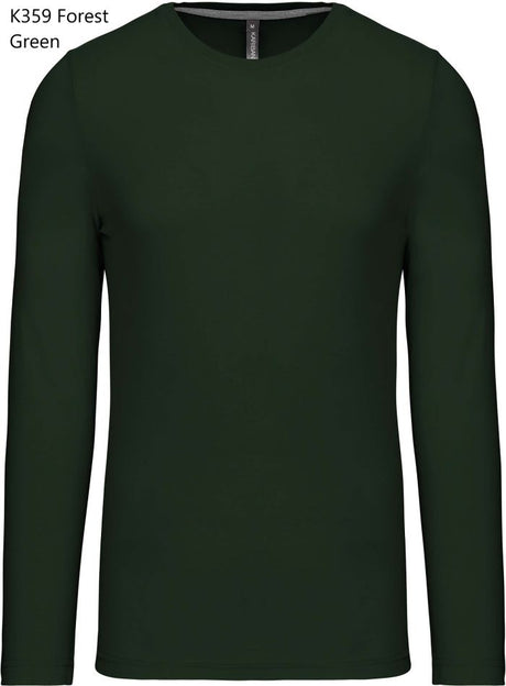 T-Shirt Uomo Oeko Enzimi Manica Lunga