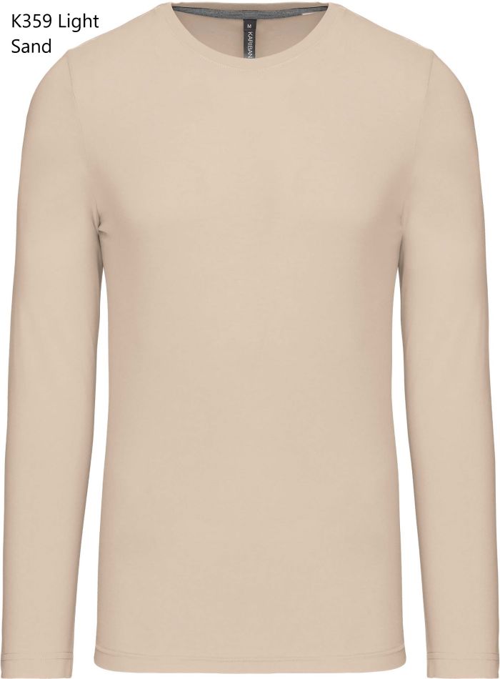 T-Shirt Uomo Oeko Enzimi Manica Lunga