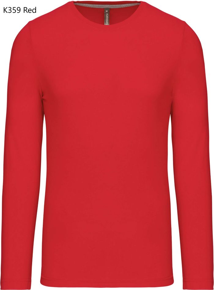 T-Shirt Uomo Oeko Enzimi Manica Lunga