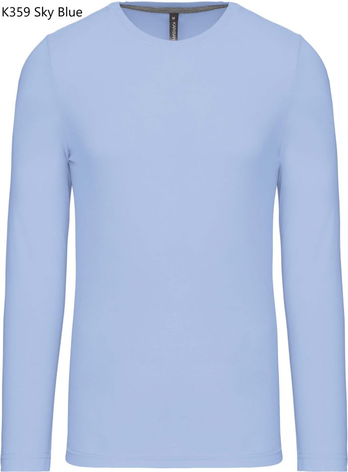 T-Shirt Uomo Oeko Enzimi Manica Lunga