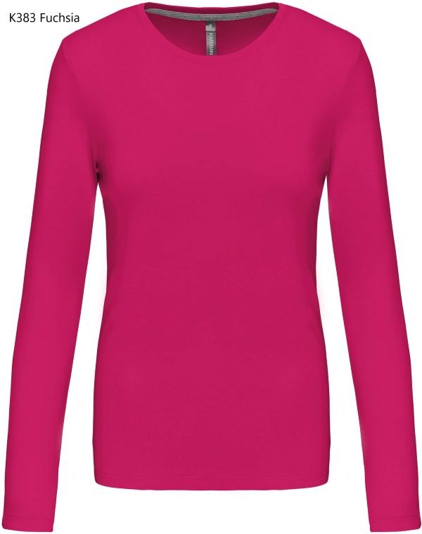 T-Shirt Donna Oeko Enzimi Manica Lunga