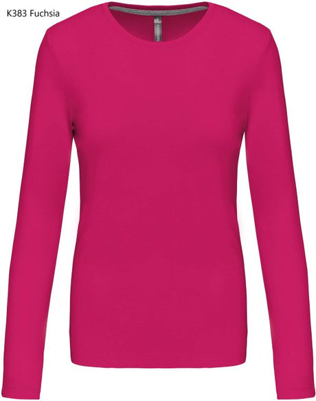 T-Shirt Donna Oeko Enzimi Manica Lunga