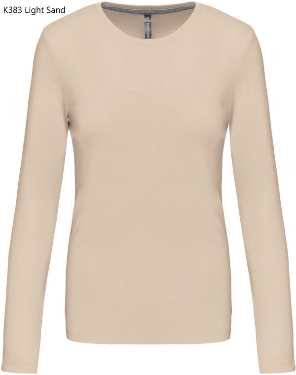 T-Shirt Donna Oeko Enzimi Manica Lunga