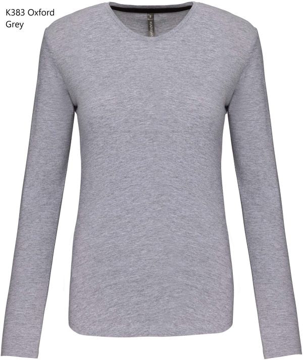 T-Shirt Donna Oeko Enzimi Manica Lunga