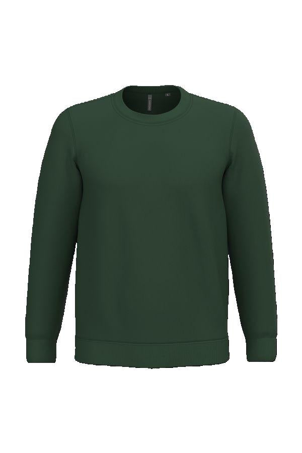 Felpa Unisex Oeko Girocollo Garzata