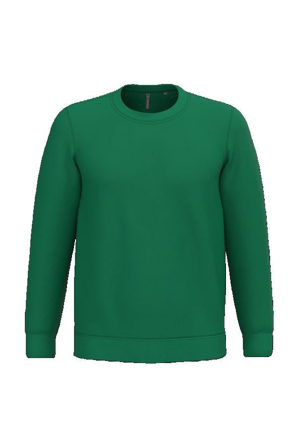 Felpa Unisex Oeko Girocollo Garzata