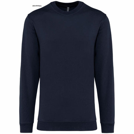 Felpa Unisex Oeko Girocollo Garzata
