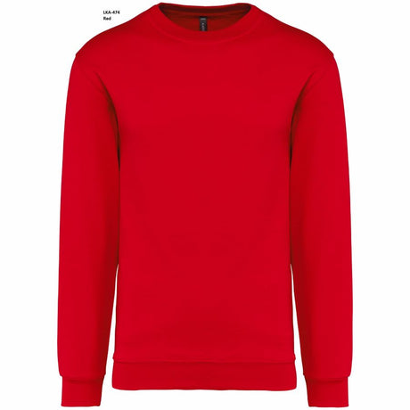 Felpa Unisex Oeko Girocollo Garzata