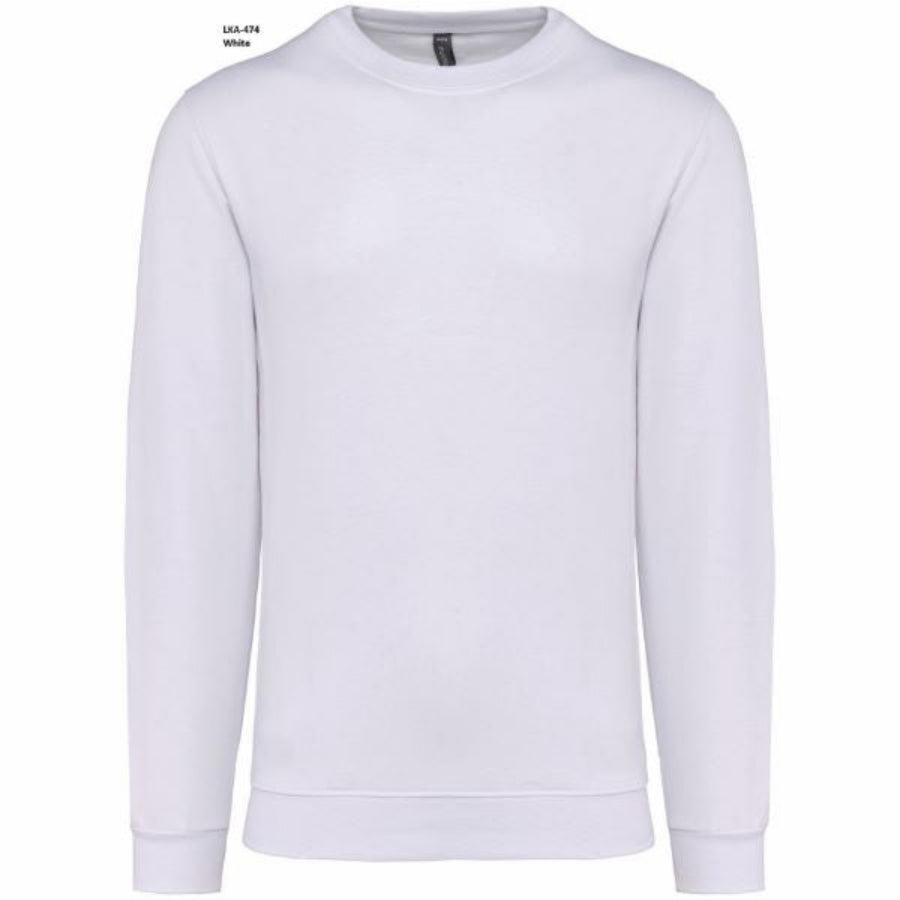 Felpa Unisex Oeko Girocollo Garzata