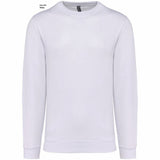 Felpa Unisex Oeko Girocollo Garzata