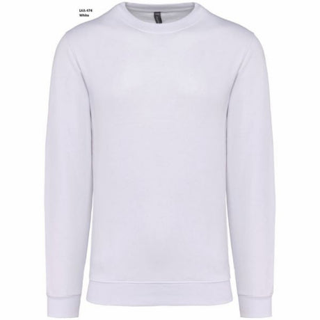 Felpa Unisex Oeko Girocollo Garzata