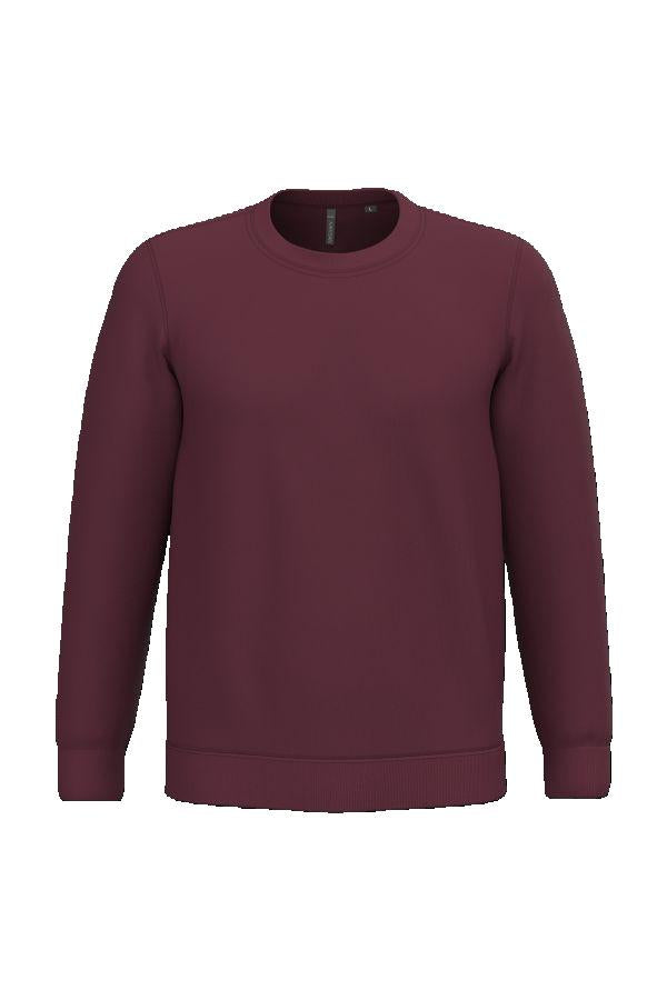 Felpa Unisex Oeko Girocollo Garzata