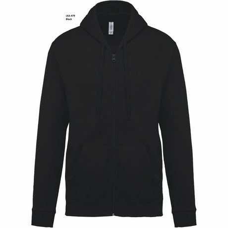 Felpa Unisex Oeko Cappuccio e Full Zip