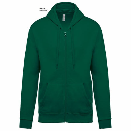 Felpa Unisex Oeko Cappuccio e Full Zip