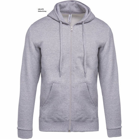 Felpa Unisex Oeko Cappuccio e Full Zip