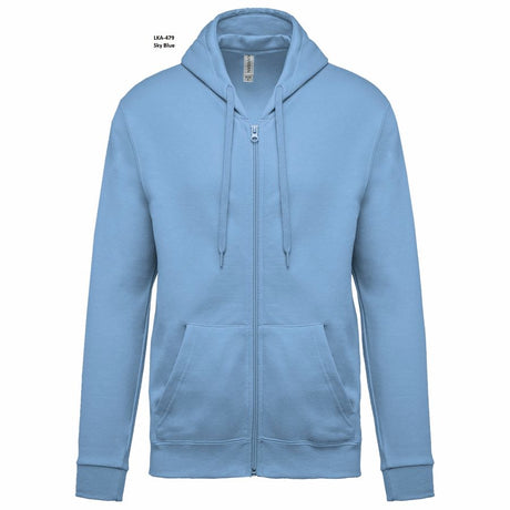 Felpa Unisex Oeko Cappuccio e Full Zip