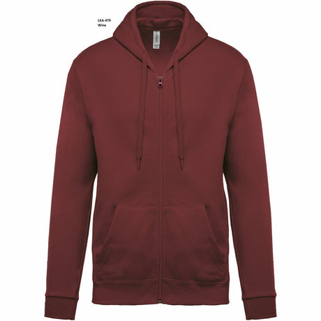 Felpa Unisex Oeko Cappuccio e Full Zip