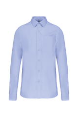 Camicia Uomo Popeline Cotone con Taschino