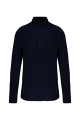 Camicia Uomo Popeline Cotone con Taschino