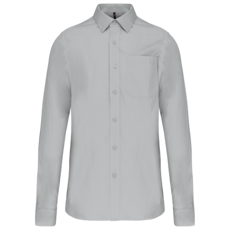 Camicia Uomo Popeline Cotone con Taschino