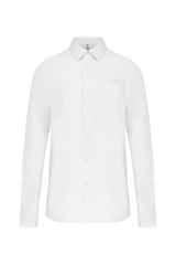 Camicia Uomo Popeline Cotone con Taschino