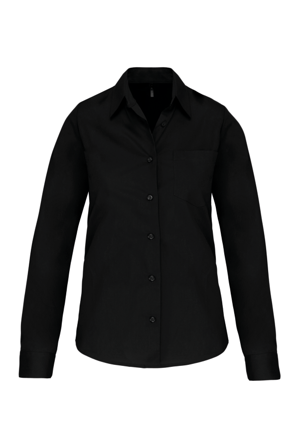 Camicetta Donna Popeline Cotone con Taschino