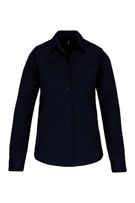 Camicetta Donna Popeline Cotone con Taschino