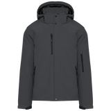 Giaccone Parka Oeko Softshell con Cappuccio