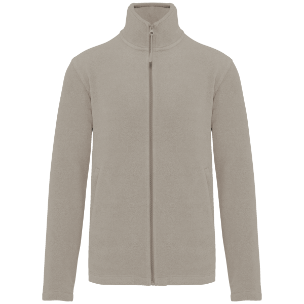 Giacca Uomo Oeko Micropile con Zip