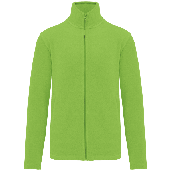 Giacca Uomo Oeko Micropile con Zip