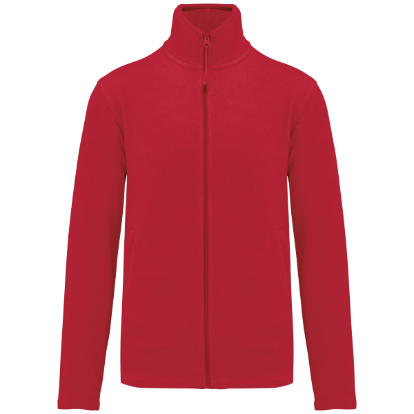 Giacca Uomo Oeko Micropile con Zip