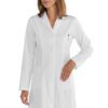 Camice Donna Valencia Slim Bianco Cotone