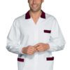 Casacca Uomo Peter Bianco e Bordeaux