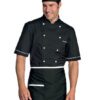 Grembiule Vita con Tasca Nero e Bianco