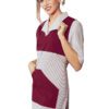 Casacca Donna Poncho a V Riga Bordeaux