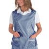 Casacca Donna Poncho Riga Blu