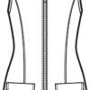 Casacca Donna Marakaibo Nero - immagine 2