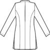 Casacca Donna Nizza Bianco Bottoni Fissi - immagine 3
