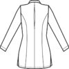 Casacca Donna Nizza Bianco a Pressione - immagine 3