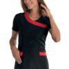 Casacca Donna Malibù Nero e Rosso