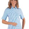 Camicetta Donna Kyoto Riga Azzurra