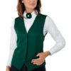 Gilet Unisex Bottoni Gemelli Verdone