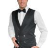 Gilet Unisex Doppiopetto Nero