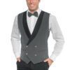 Gilet Unisex Doppiopetto Gessato