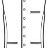 Gilet Unisex Salisburgo Nero - immagine 2