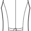 Gilet Donna Venezia Nero - immagine 3